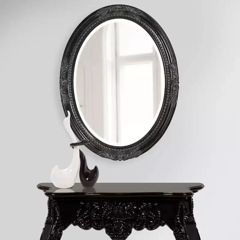 Specchio da parete rettangolare a figura intera, cornice in ferro argentato, 184 cm (A) x 61 cm (L)