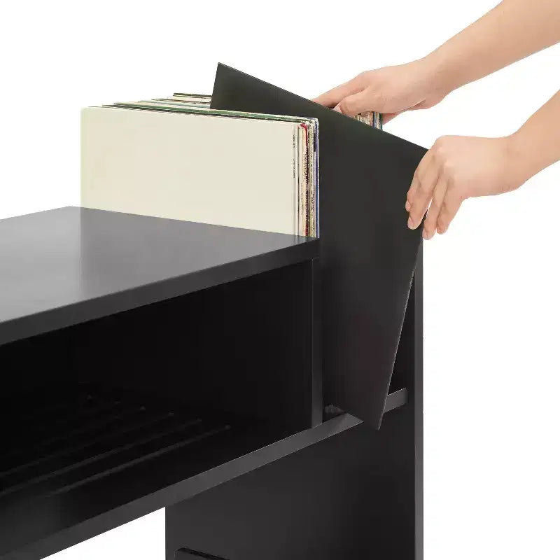 Mobile porta giradischi da 28" con ripiano