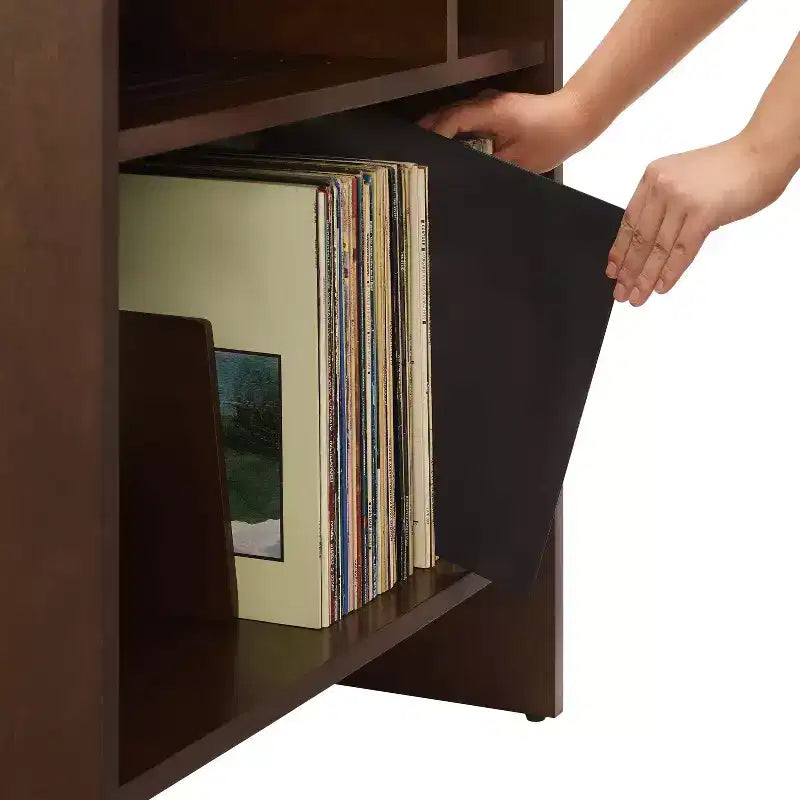 Mobile porta giradischi da 28" con ripiano