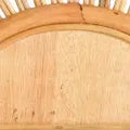 Testiera in Rattan Intrecciato, Stile Bohemien