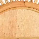 Testiera in Rattan Intrecciato, Stile Bohemien