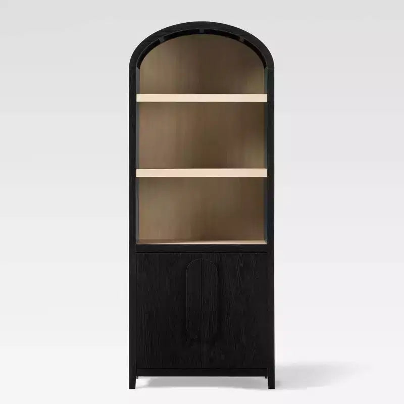 Libreria ad arco a 3 ripiani da 76"