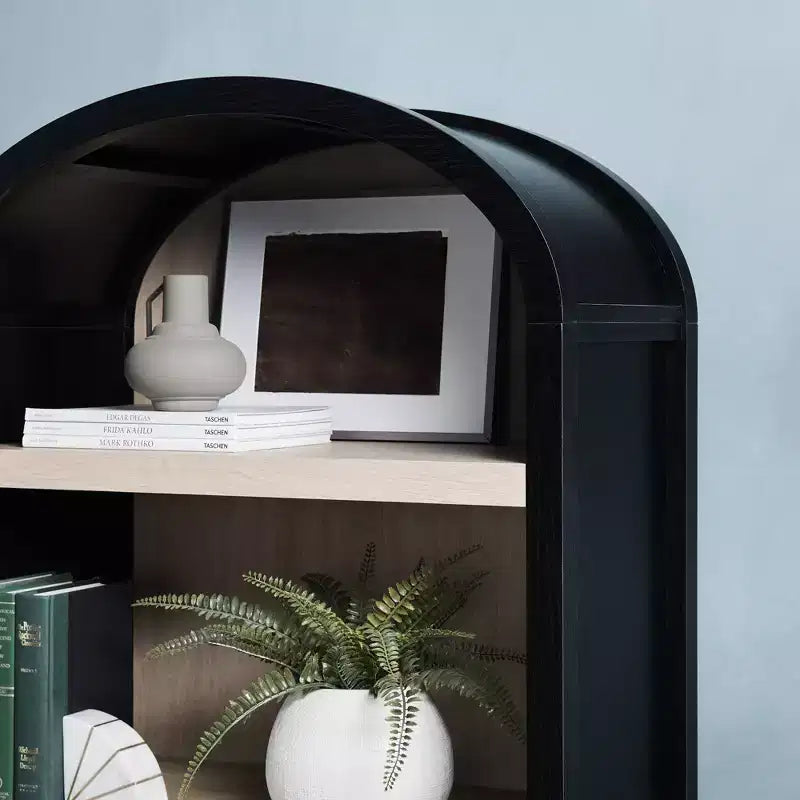 Libreria ad arco a 3 ripiani da 76"