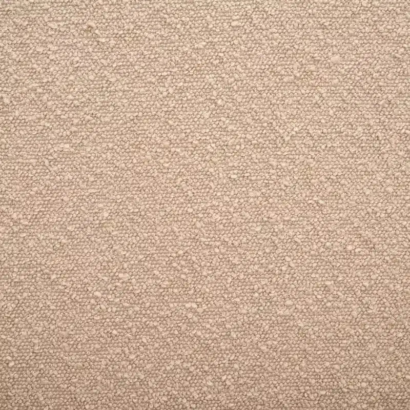 Poltroncina d'accento imbottita, tessuto color crema