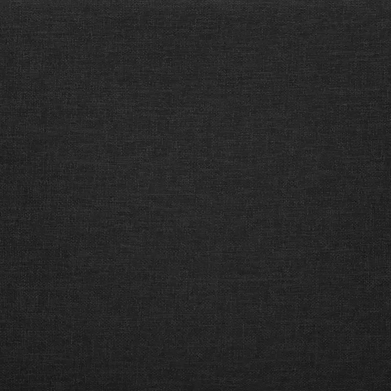 Panca a giorno con cuscino, nera, design minimalista