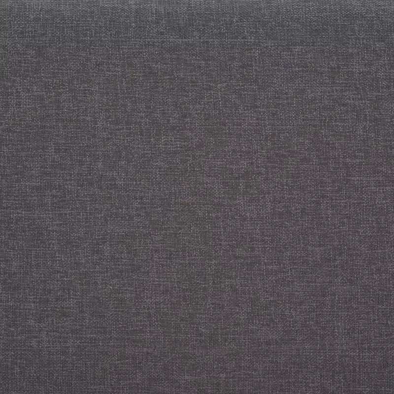 Panca a giorno con cuscino, nera, design minimalista
