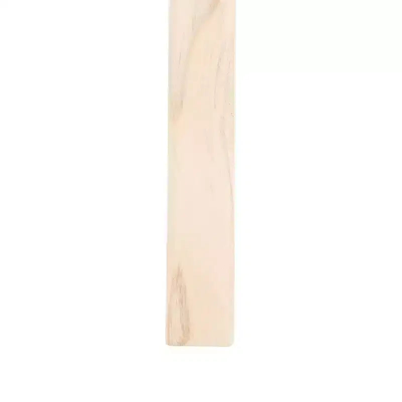 Sgabello da bancone senza schienale con seduta in pelle intrecciata, struttura in legno, 47 cm L x 35,5 cm P