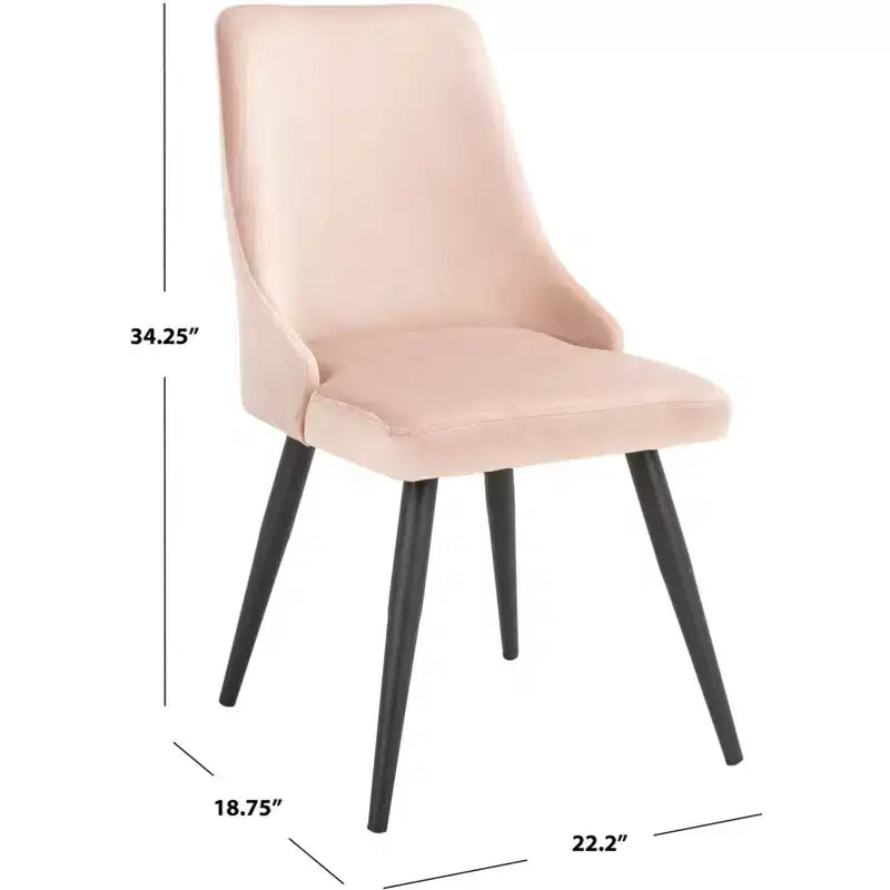 Set di 2 sedie da pranzo imbottite