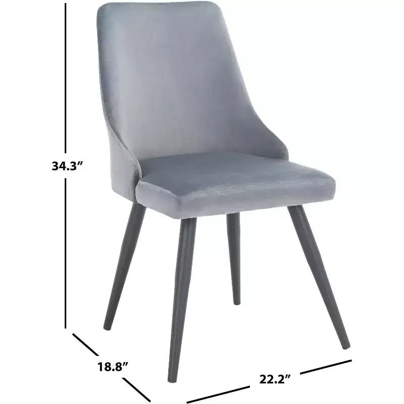 Set di 2 sedie da pranzo imbottite