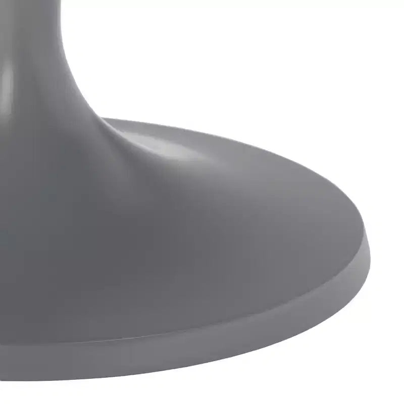Tavolino rotondo Art Déco, elegante struttura in metallo