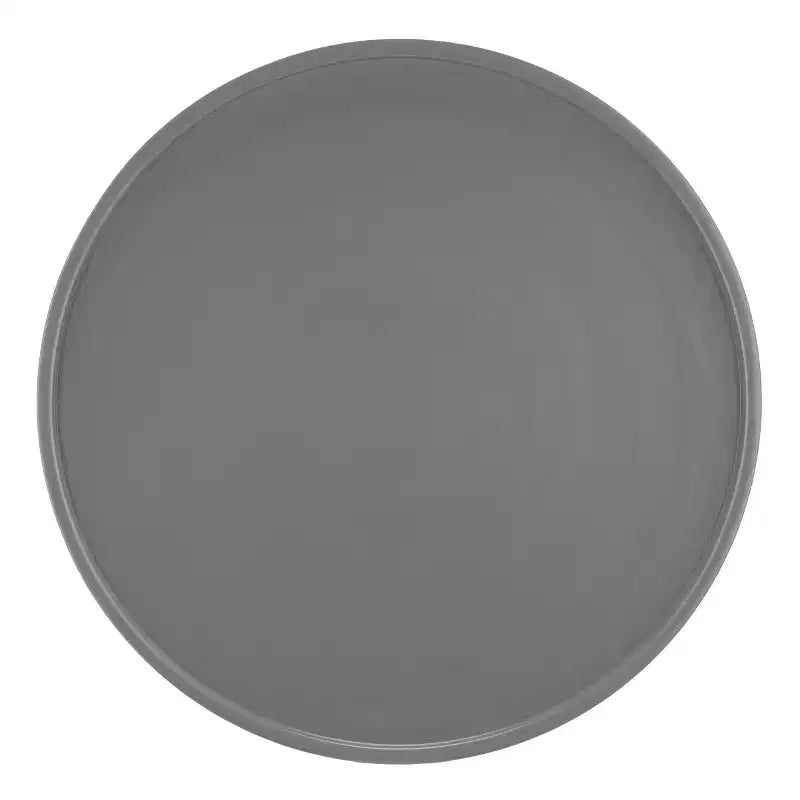 Tavolino rotondo Art Déco, elegante struttura in metallo