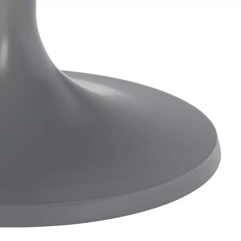 Tavolino rotondo Art Déco, elegante struttura in metallo